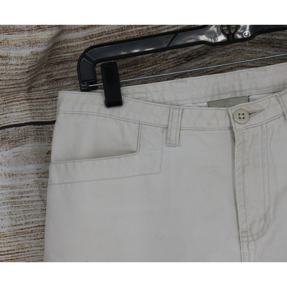 Y2K BKLE Buckle Khakis Womens Size 29 Mid Rise Cropped Wide Leg Pants Beige - Picture 2 of 11